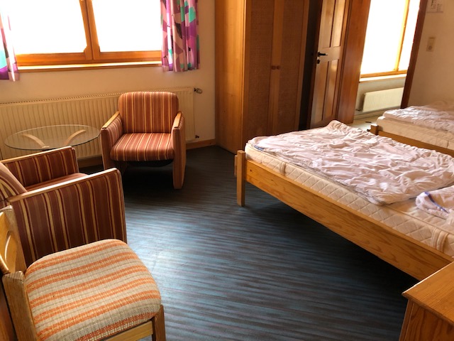 2-Bett-Zimmer in der Remise